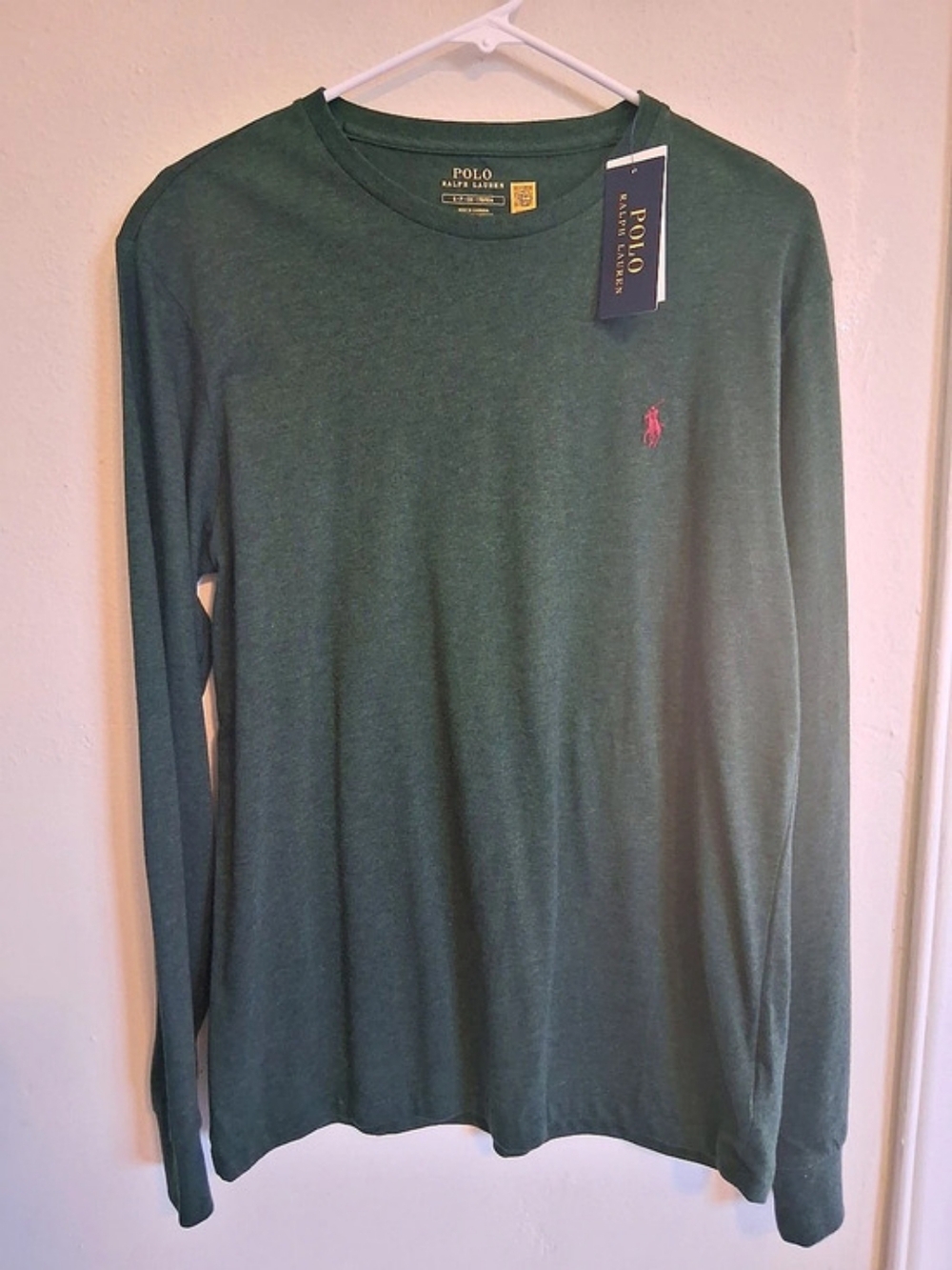 Polo Ralph Lauren Classic Fit Jersey Long-Sleeve T-Shirt Green